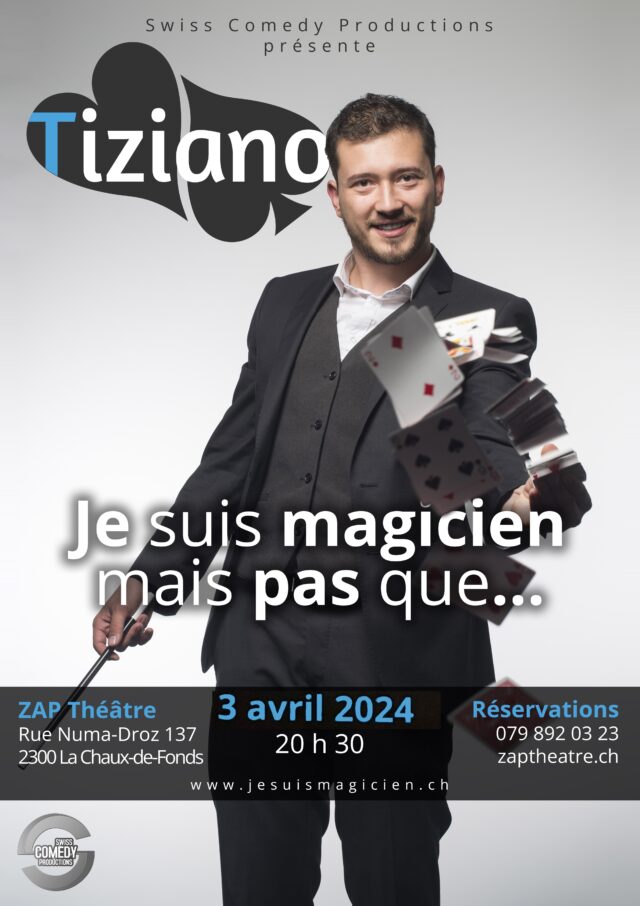 Affiche Je Suis Magicien Mais Pas Que